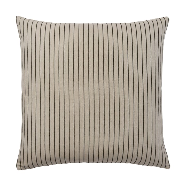 Poszewka na poduszkę Karen - Light beige-black, 60x60 cm - Broste Copenhagen