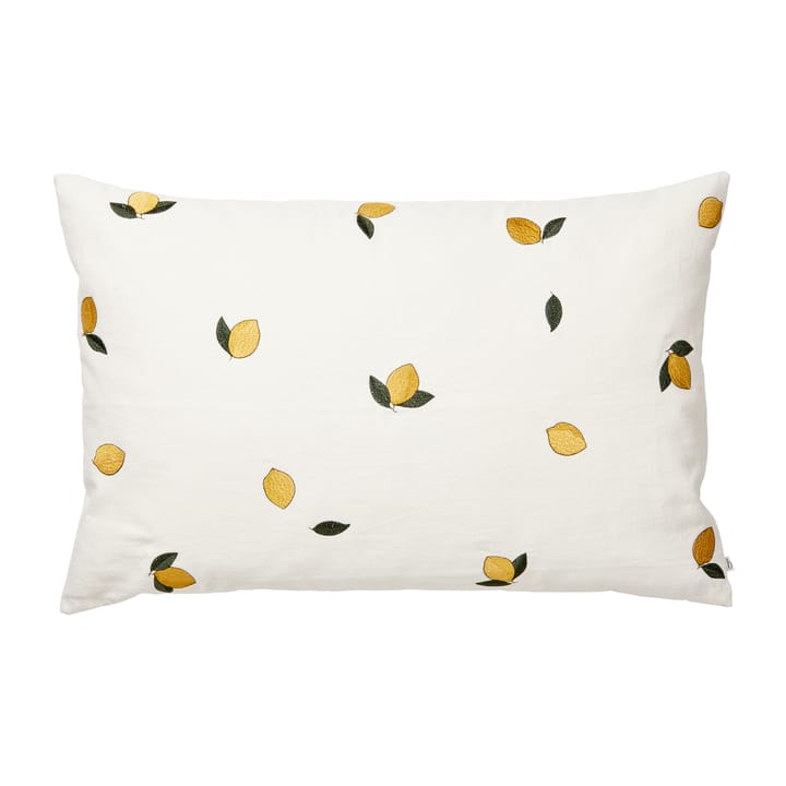Poszewka na poduszkę Lemon 40x60 cm - Golden yellow - Broste Copenhagen