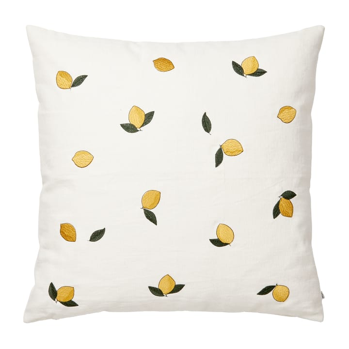 Poszewka na poduszkę Lemon 50x50 cm - Golden yellow - Broste Copenhagen