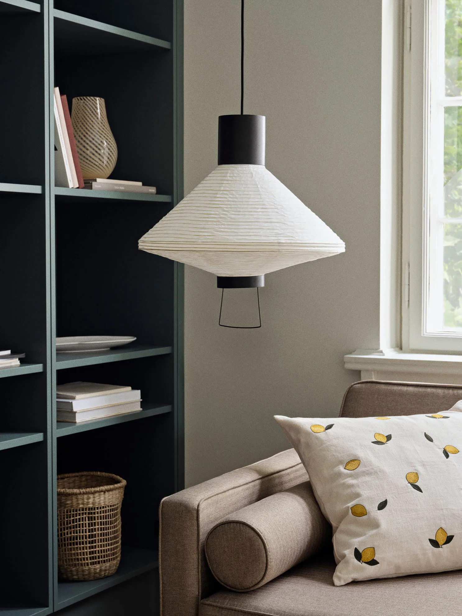 Poszewka na poduszkę Lemon 50x50 cm, Golden yellow Broste Copenhagen