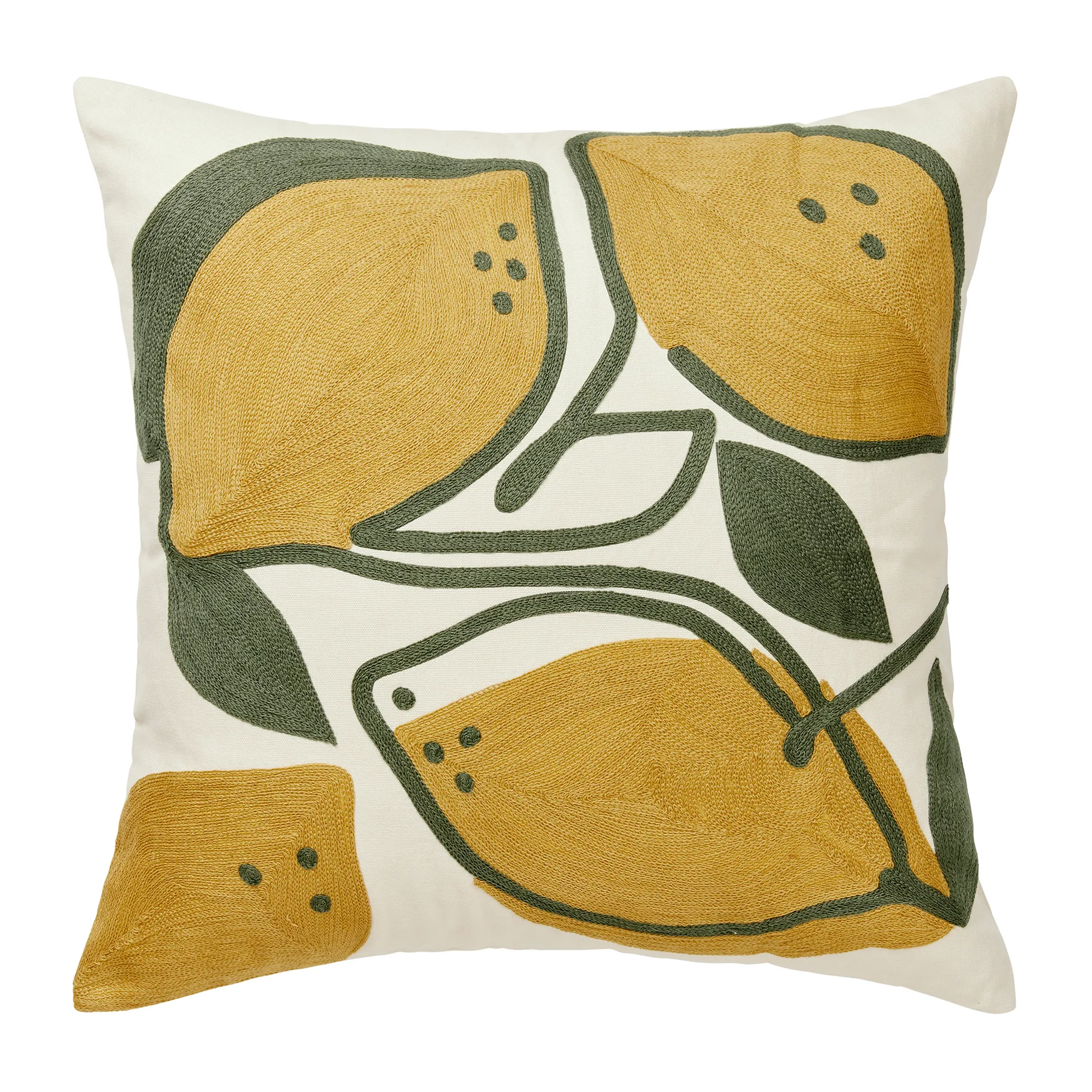 Poszewka na poduszkę Limone 50x50 cm, Castle beige Broste Copenhagen