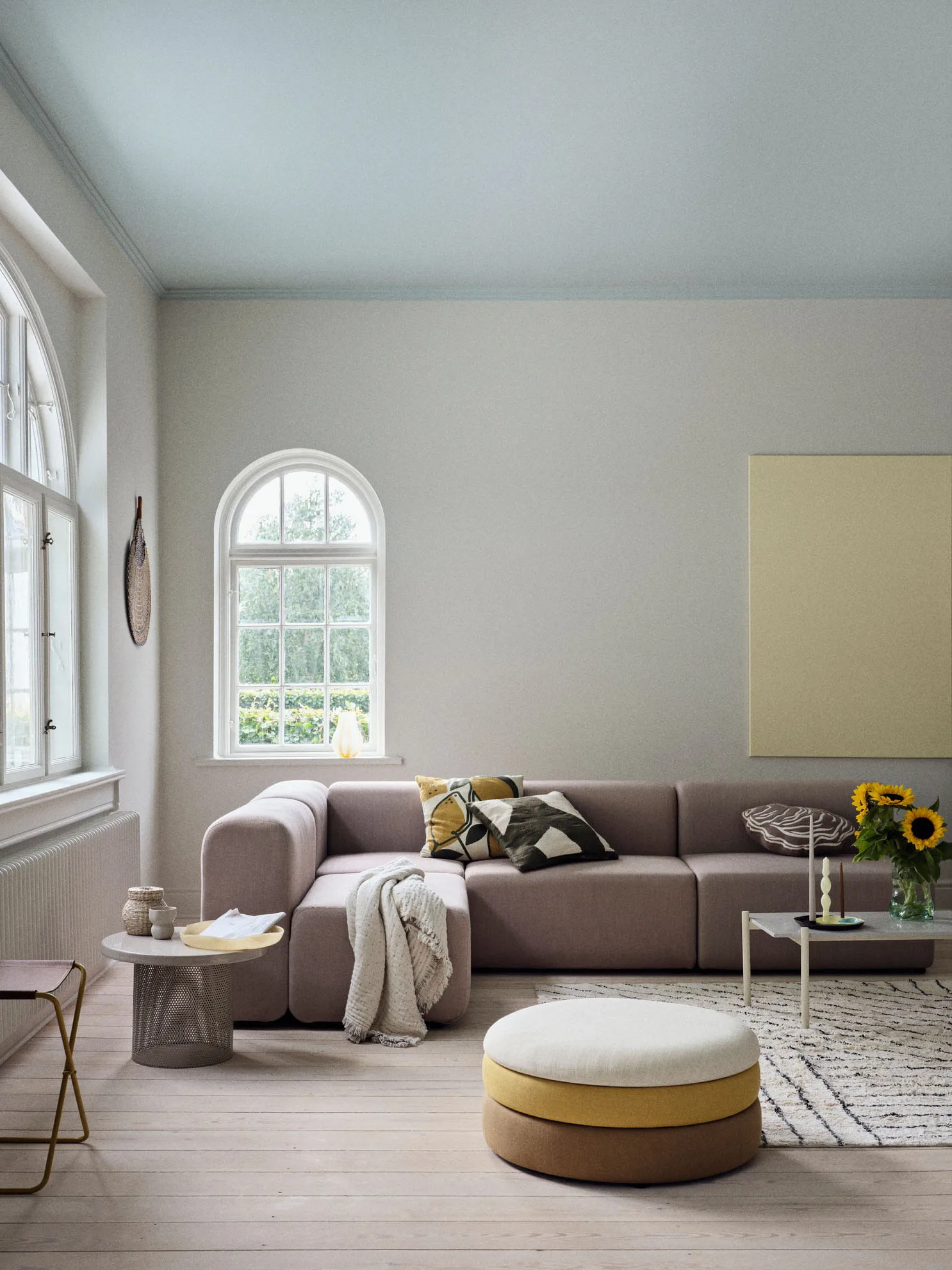 Poszewka na poduszkę Limone 50x50 cm, Castle beige Broste Copenhagen