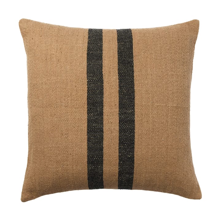 Poszewka na poduszkę Sigrun - Brown kelp-black, 50x50 cm - Broste Copenhagen