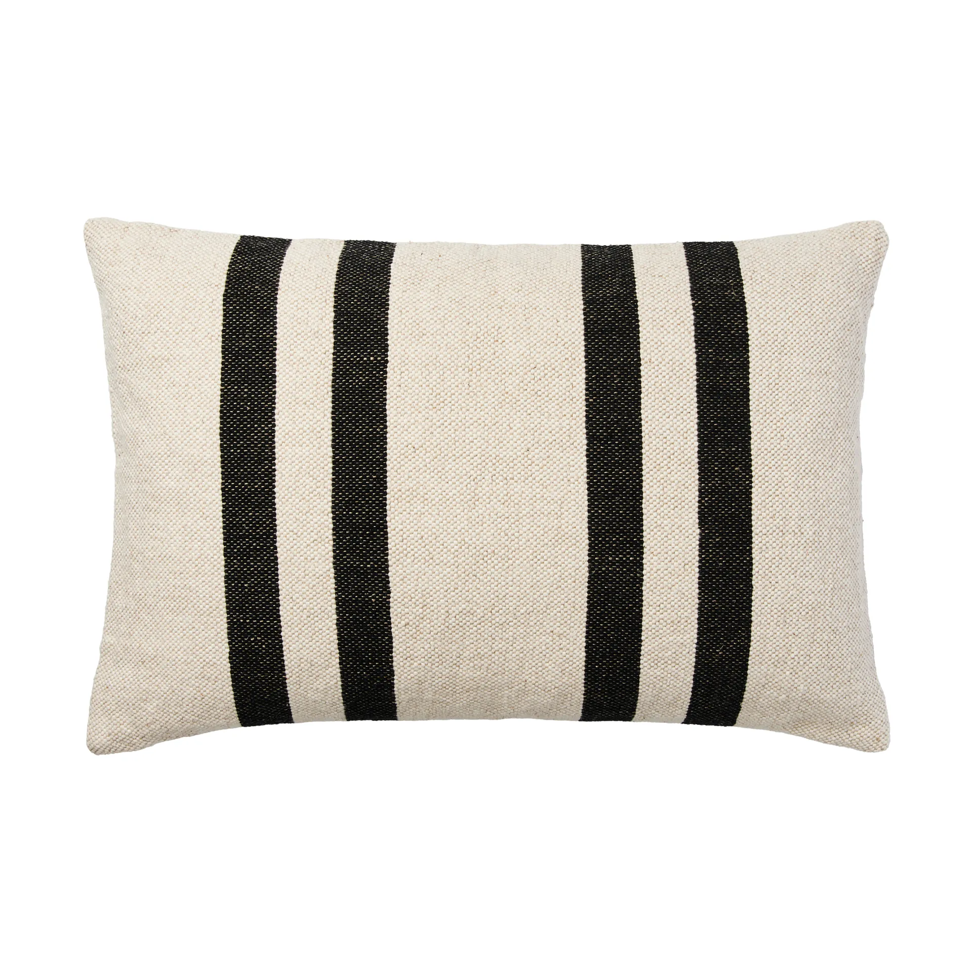 Poszewka na poduszkę Sigrun, Light beige-black, 40x60 cm Broste Copenhagen