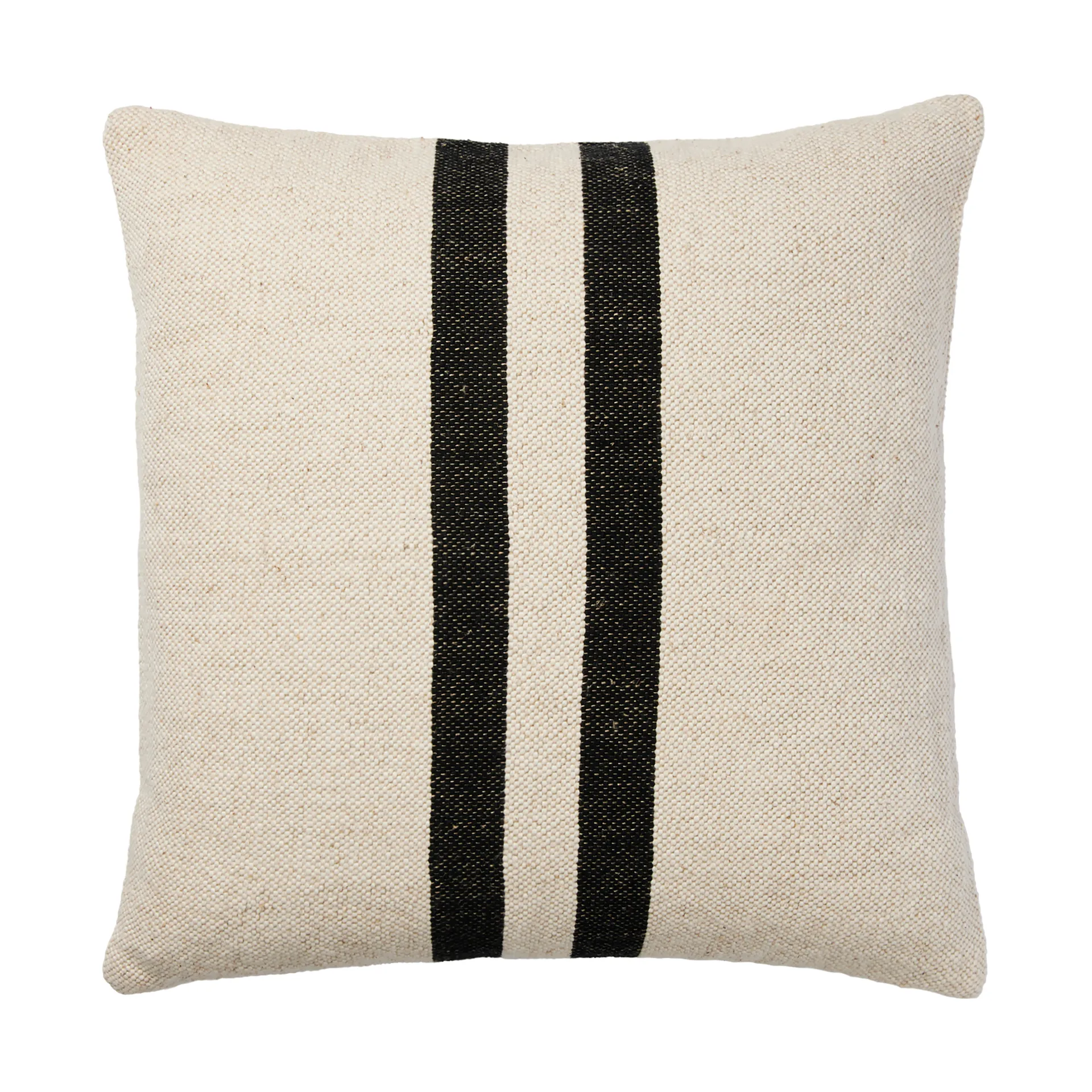 Poszewka na poduszkę Sigrun, Light beige-black, 50x50 cm Broste Copenhagen