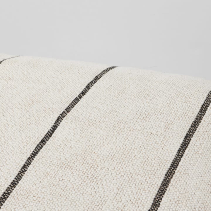 Pufa Sigrid 50x50 cm, Light beige-black Broste Copenhagen