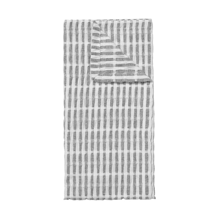 Ręcznik kuchenny Folke 50x70 cm - Black-natural - Broste Copenhagen
