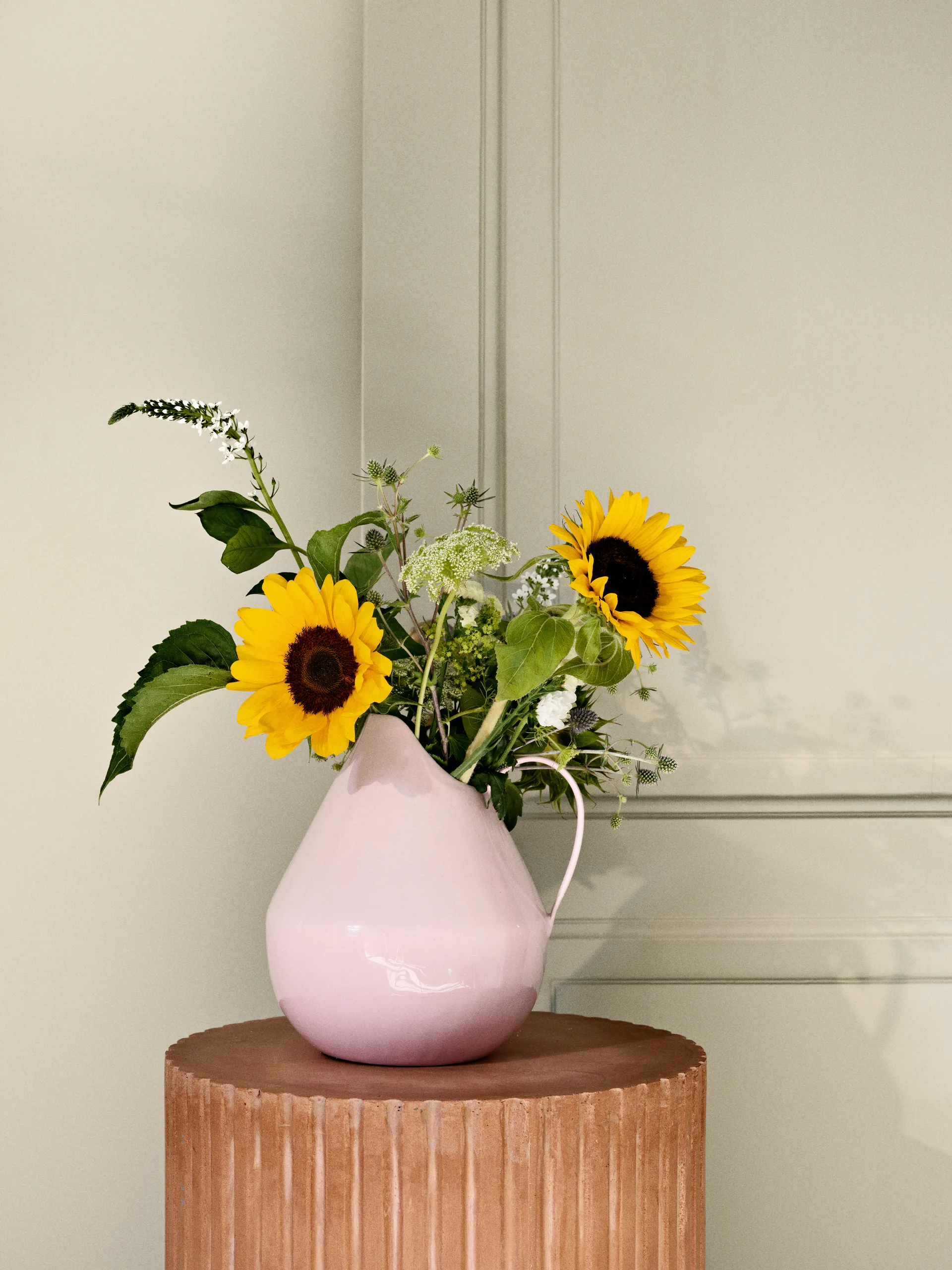 Rosario wazon 25 cm, Fairy pink Broste Copenhagen