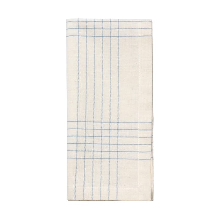 Serwetka materiałowa Alice 45x45 cm, Dusty blue-natural Broste Copenhagen