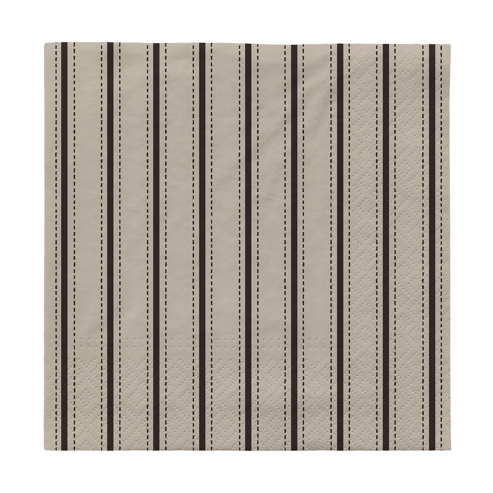 Serwetki Dolly 33x33 cm, 20 szt., Black-off white Broste Copenhagen