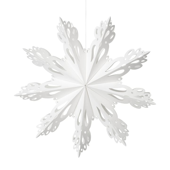 Snowflake Dekoracja świąteczna White - Ø30 cm - Broste Copenhagen