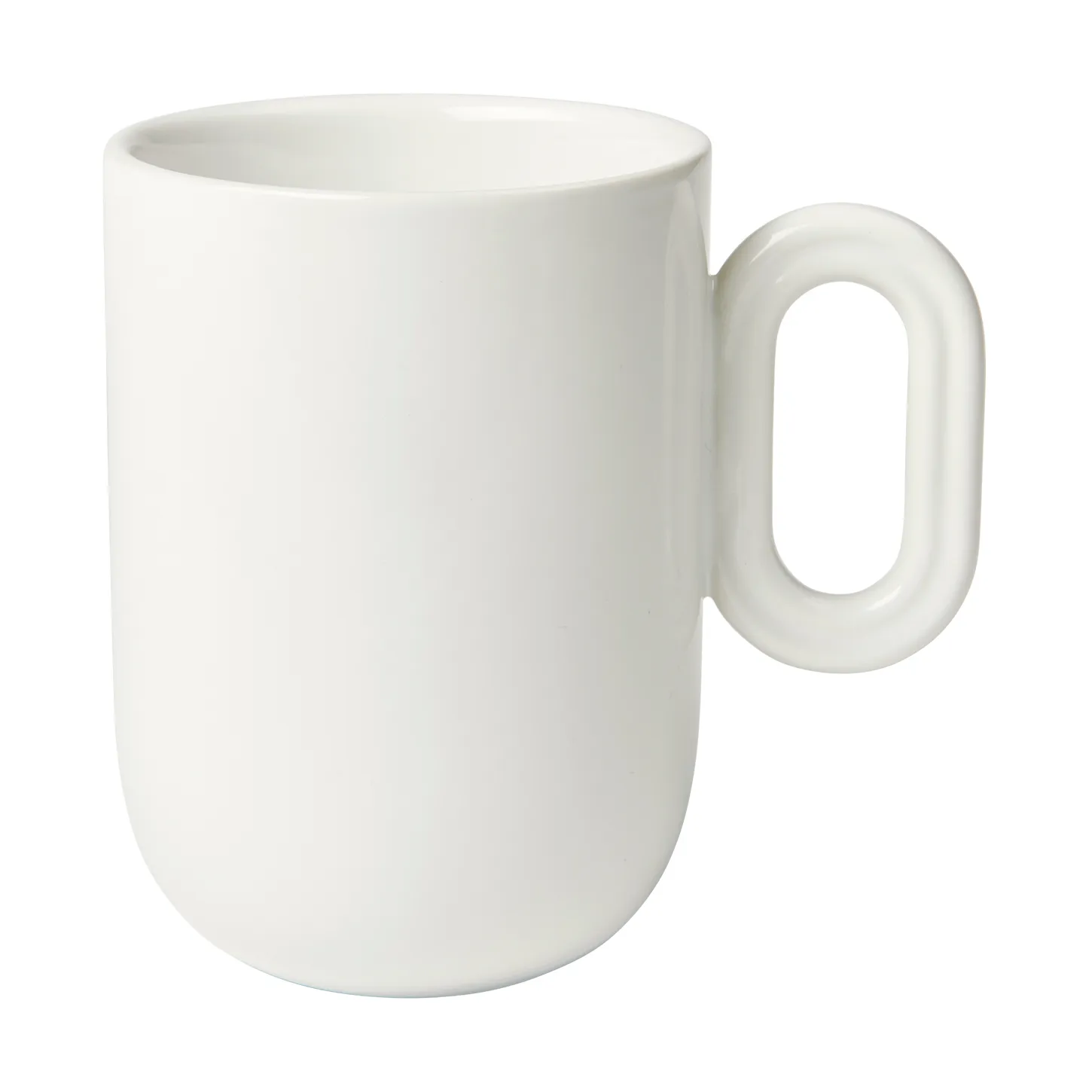 Stevns kubek z uchwytem 400 ml, Chalk white Broste Copenhagen