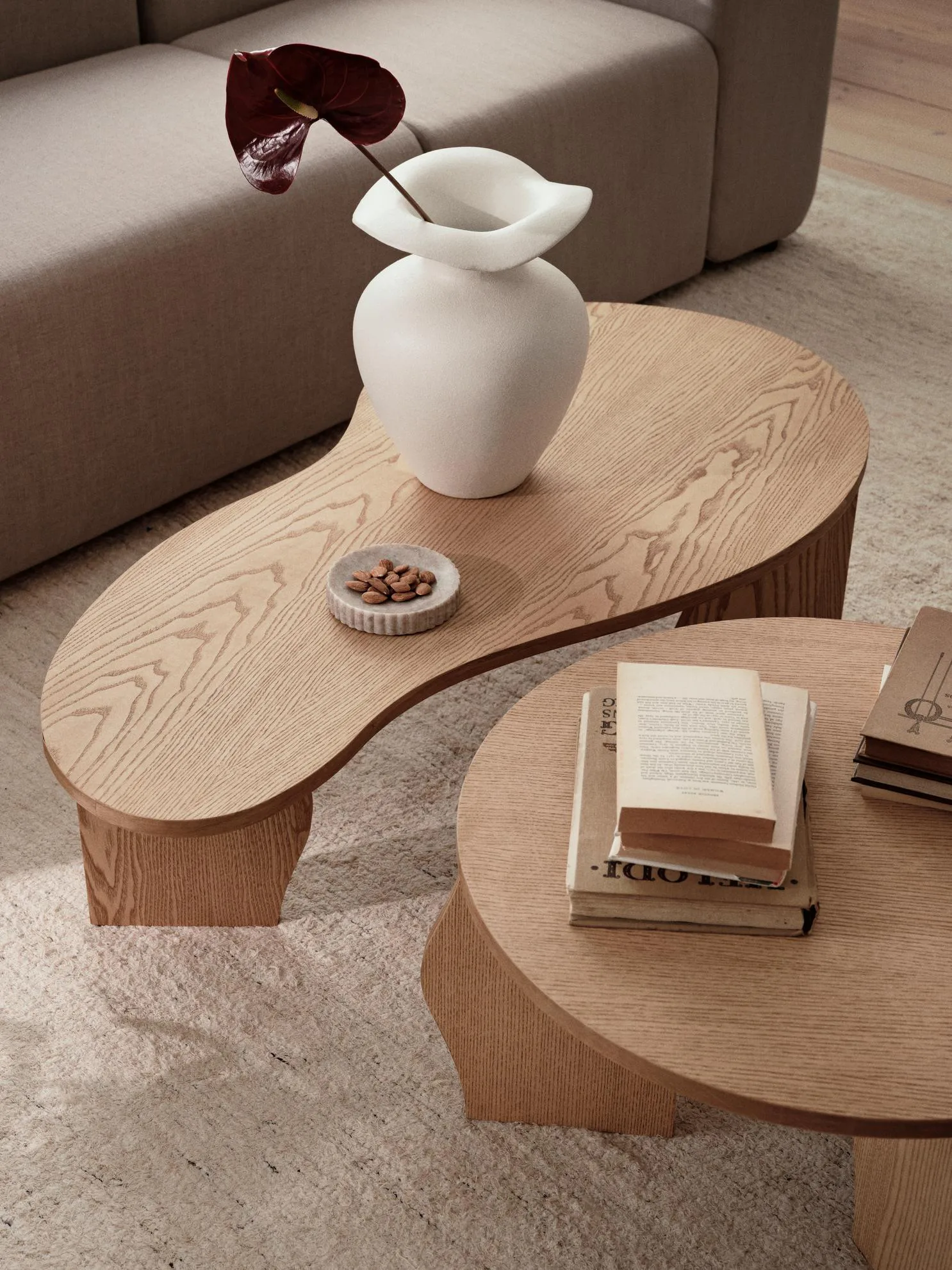 Stół Brook L 30x112 cm, Natural Broste Copenhagen