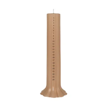 Świeca adwentowa Heli - Walnut - Broste Copenhagen