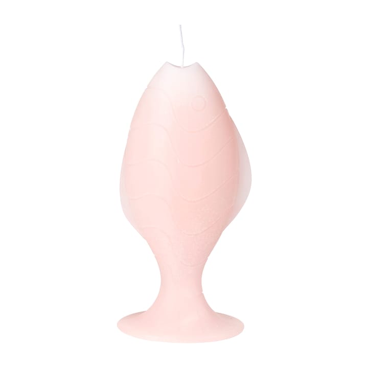 Świeca Fish 22 cm - Light pink - Broste Copenhagen