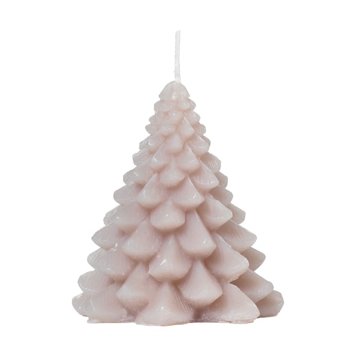 Świeca Granny Christmas tree Ø9x10 cm - Linen - Broste Copenhagen
