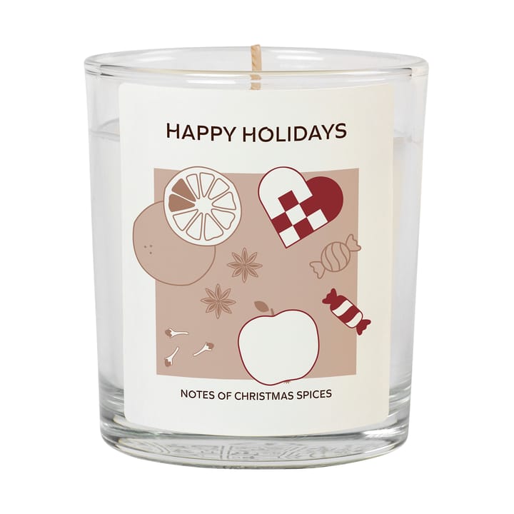 Świeca zapachowa Happy Holidays 32 h - White - Broste Copenhagen