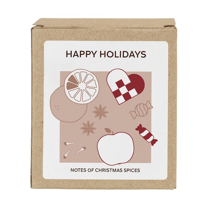 Świeca zapachowa Happy Holidays 32 h, White Broste Copenhagen