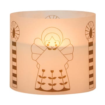 Świeczka Fairy Tale 8 cm - Biało-zielona - Broste Copenhagen