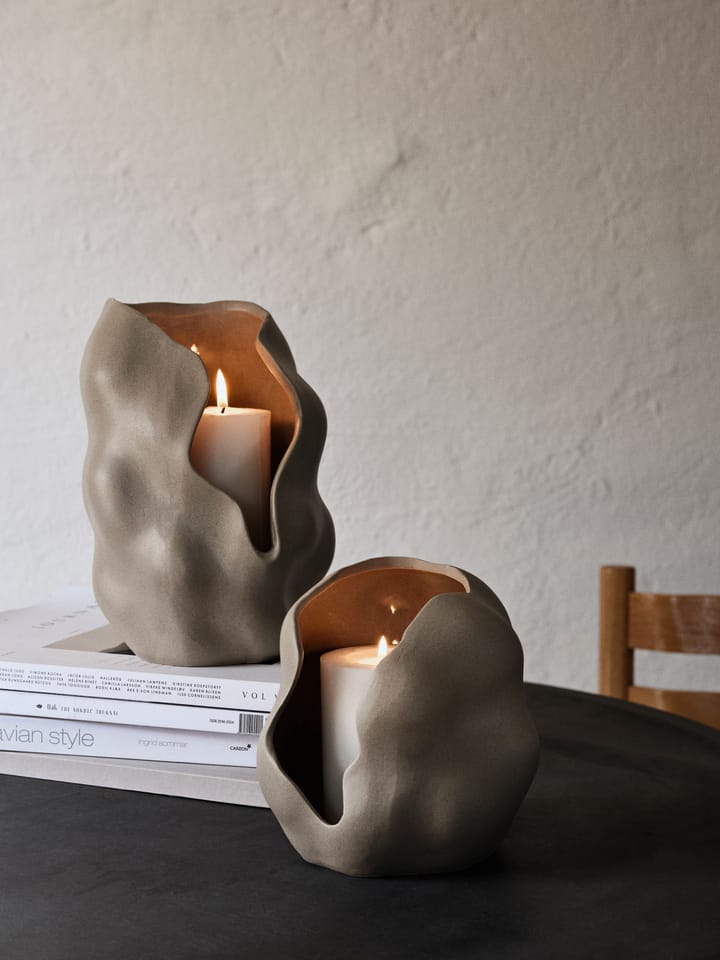 Świecznik Hekla Ø16 cm, Dove grey Broste Copenhagen