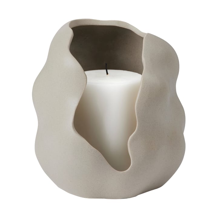 Świecznik Hekla Hurricane Ø16 cm, Dove grey Broste Copenhagen
