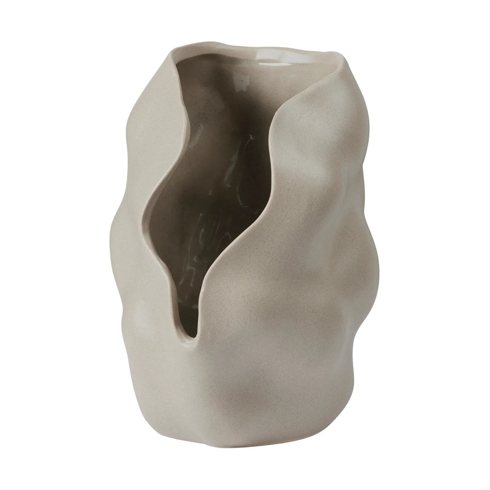 Świecznik Hekla Hurricane Ø16 cm, Dove grey Broste Copenhagen