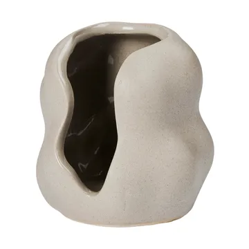 Świecznik  Hekla Hurricane - Dove Grey, Ø9,5 cm - Broste Copenhagen