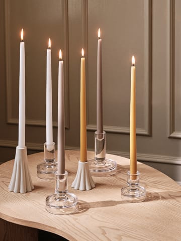 Świecznik Heli 8 cm - Cream - Broste Copenhagen