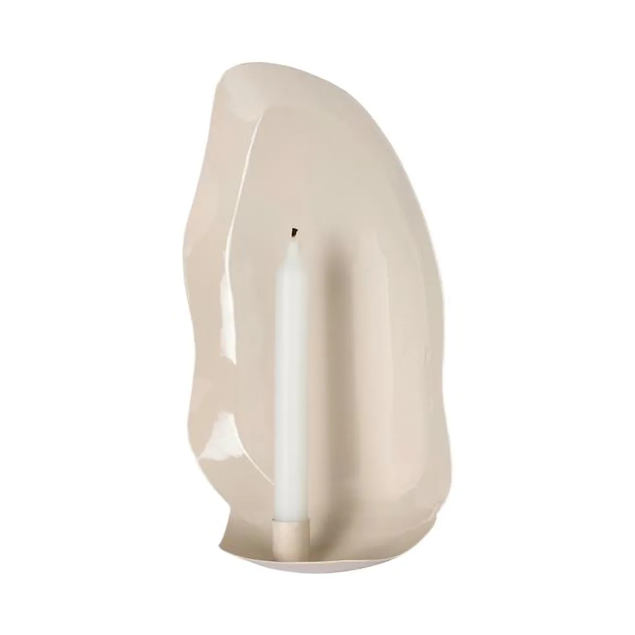 Świecznik ścienny Mie 20x30 cm, Grey Broste Copenhagen