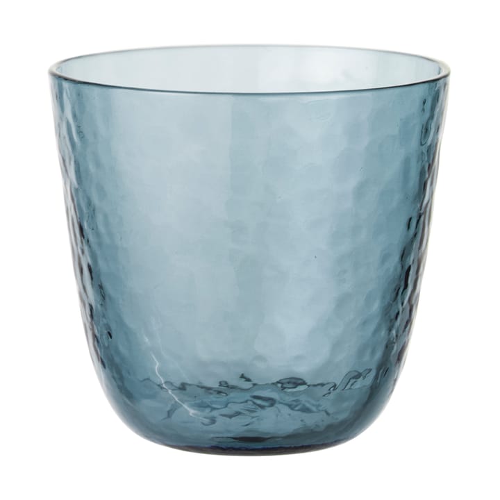 Szklanka tumbler Hammered 15 cl - Niebieska - Broste Copenhagen