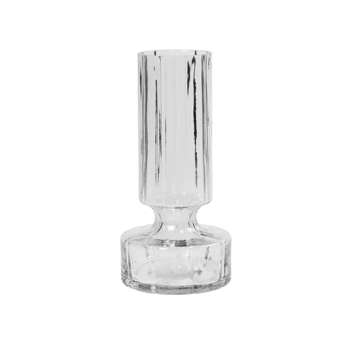 Szklany wazon z hiacyntem 24,9 cm - Clear - Broste Copenhagen