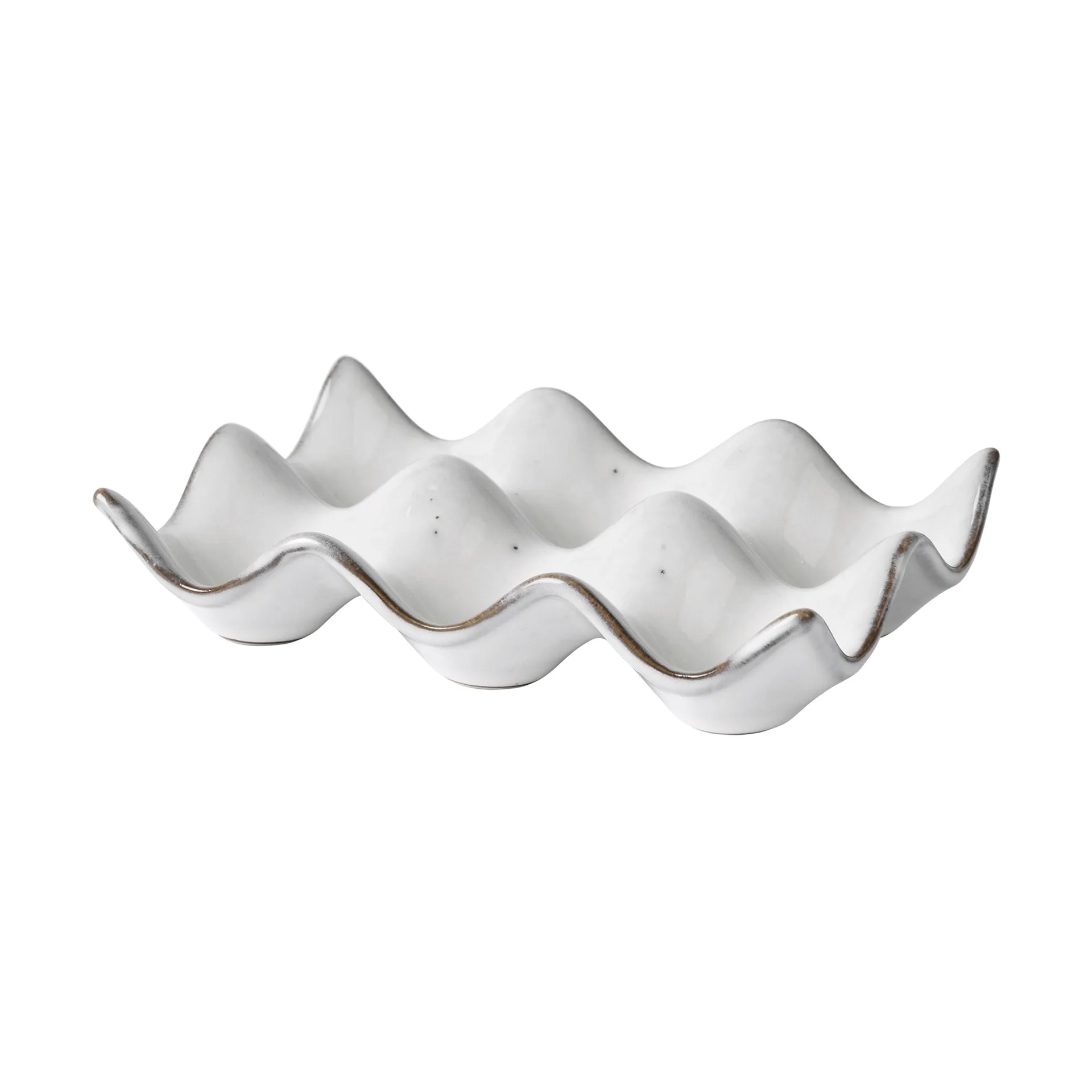Taca na jajka Nordic Sand, 10x15 cm Broste Copenhagen