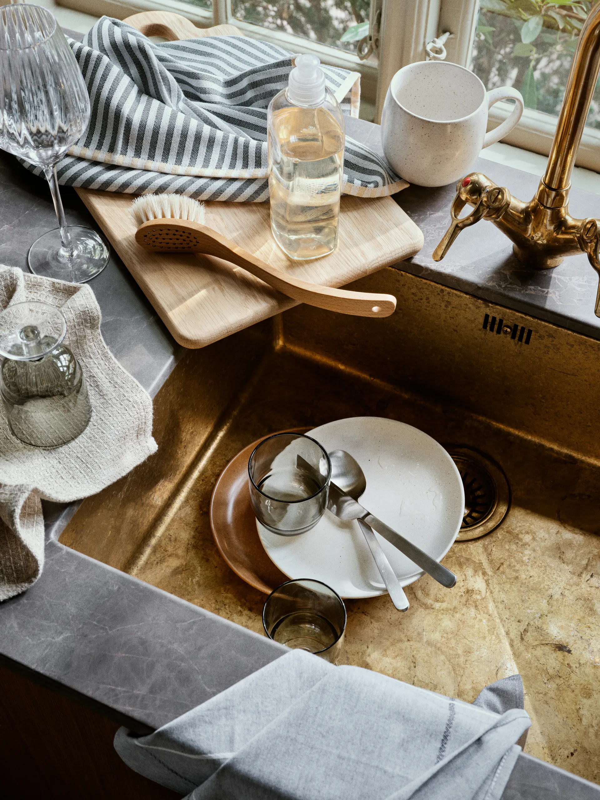 Talerz Eli Ø26 cm, Caramel brown Broste Copenhagen