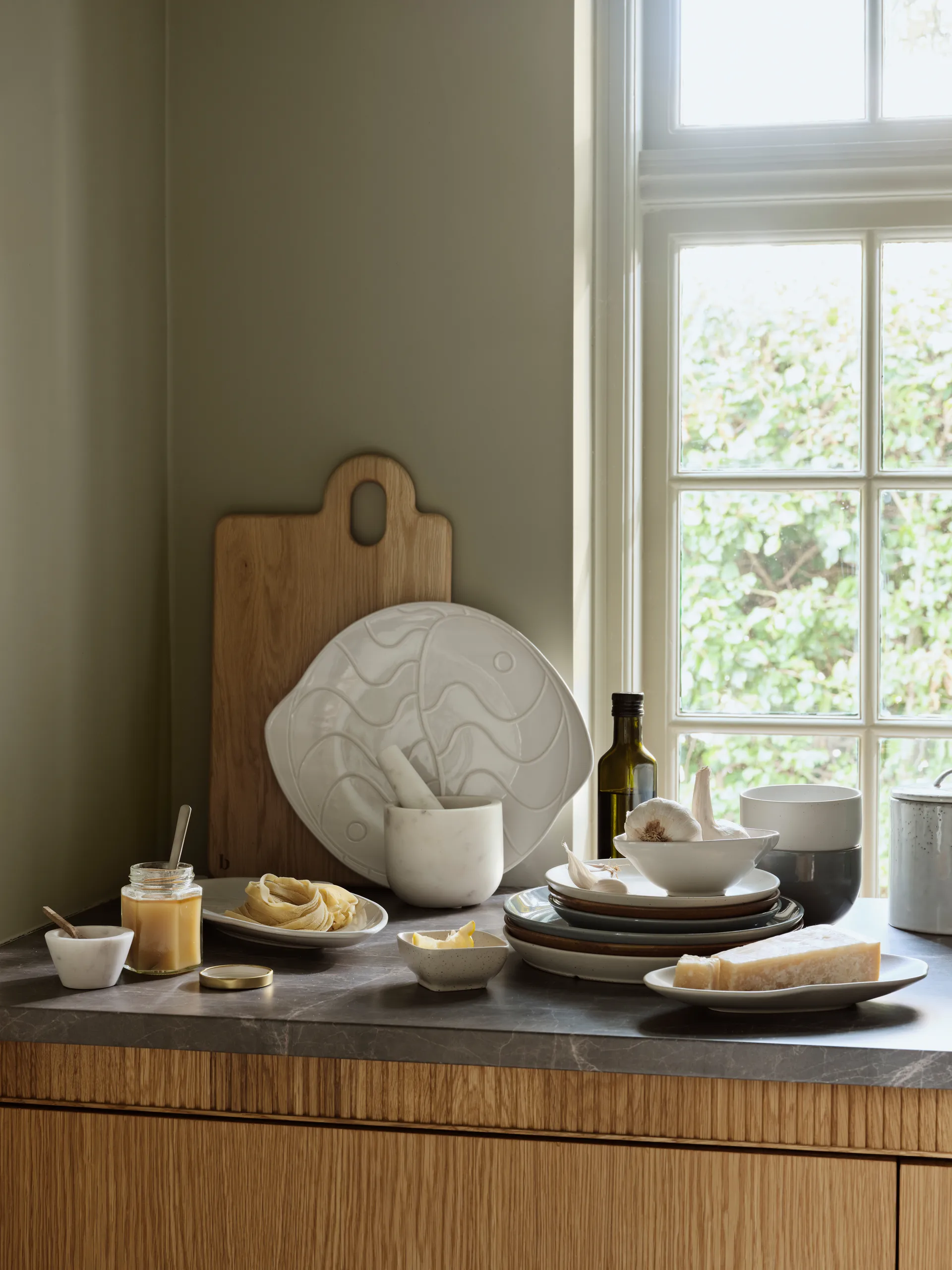 Talerz Eli Ø26 cm, Caramel brown Broste Copenhagen