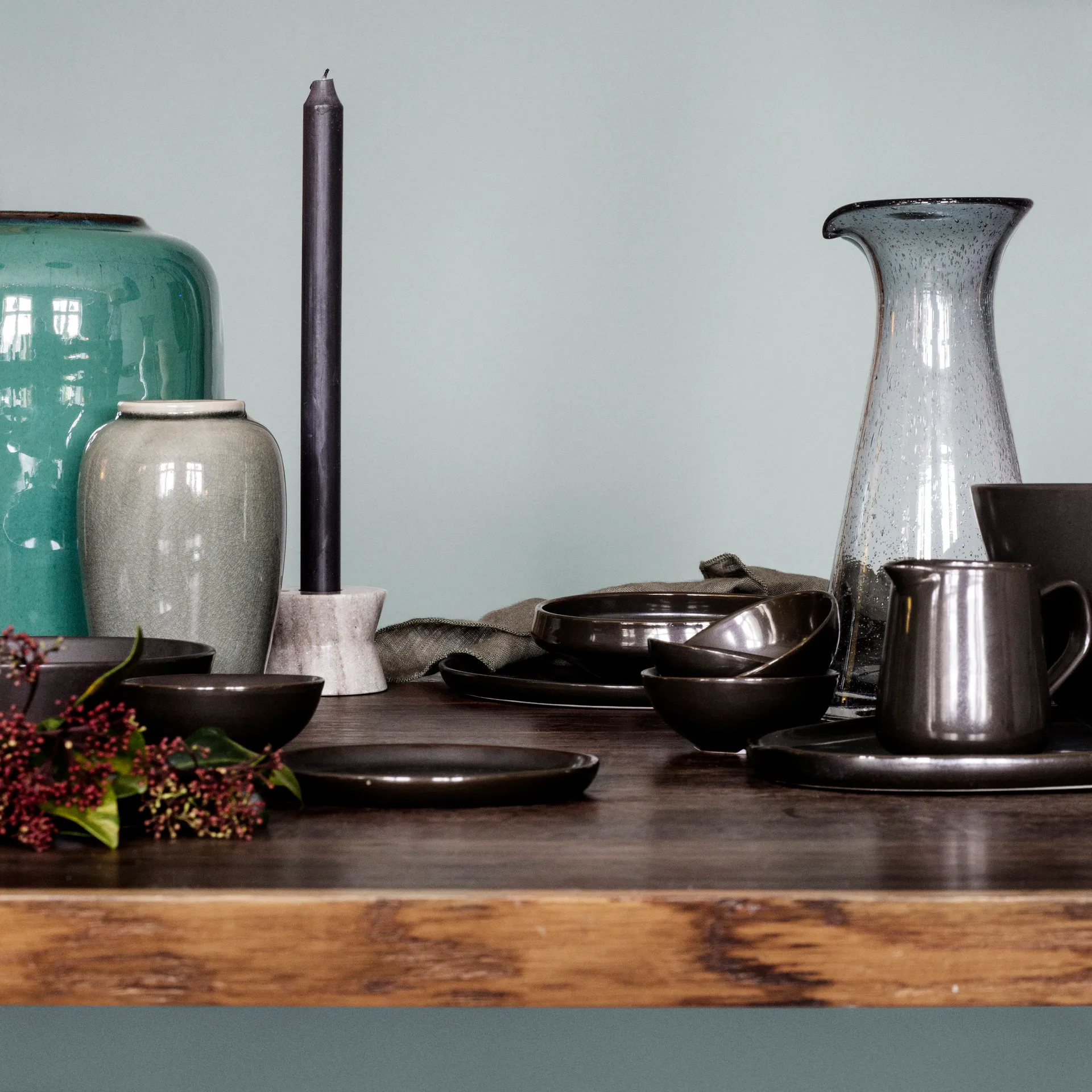 Talerz Esrum Night, Ø 14 cm Broste Copenhagen