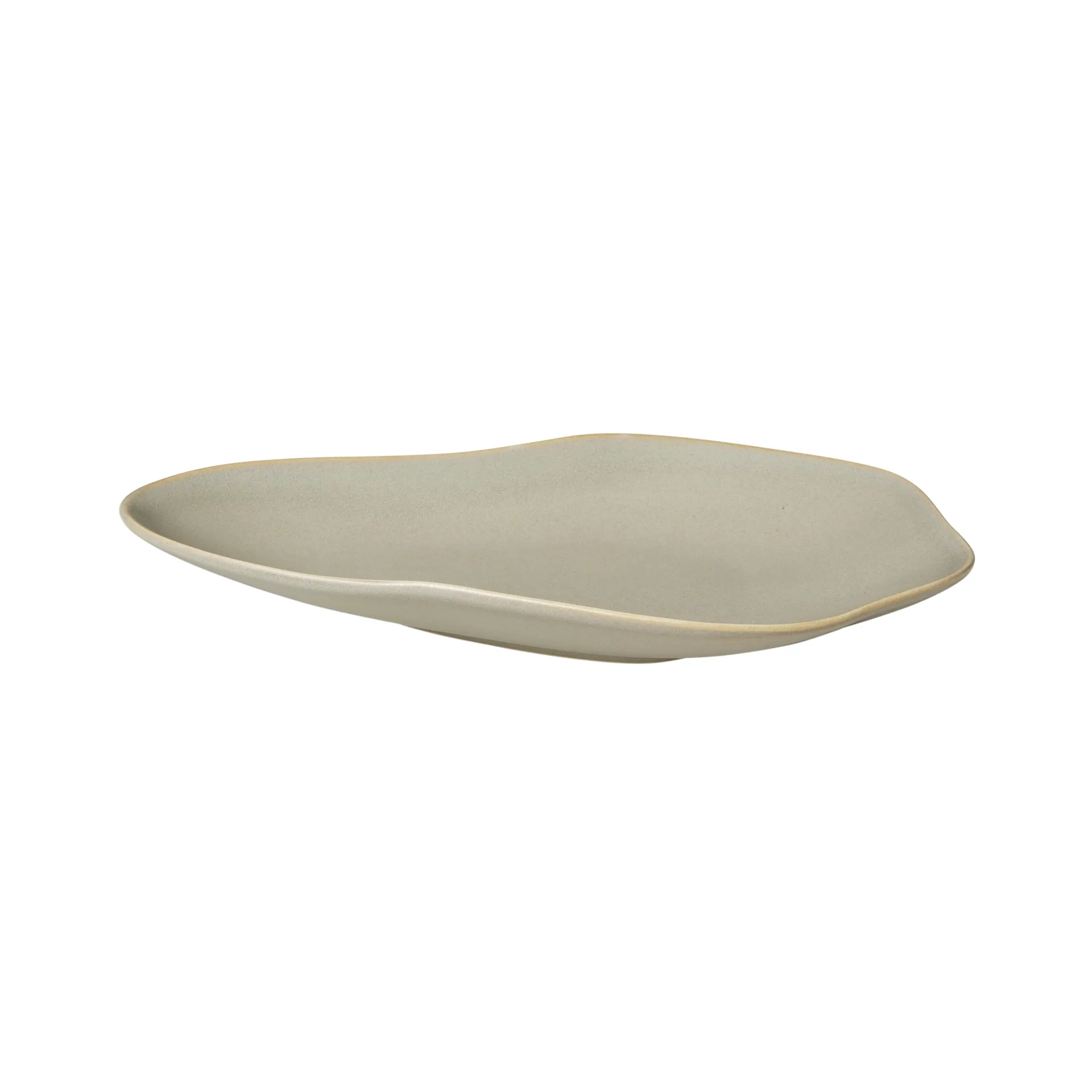 Talerz Limfjord 14x24 cm, Soft brown Broste Copenhagen