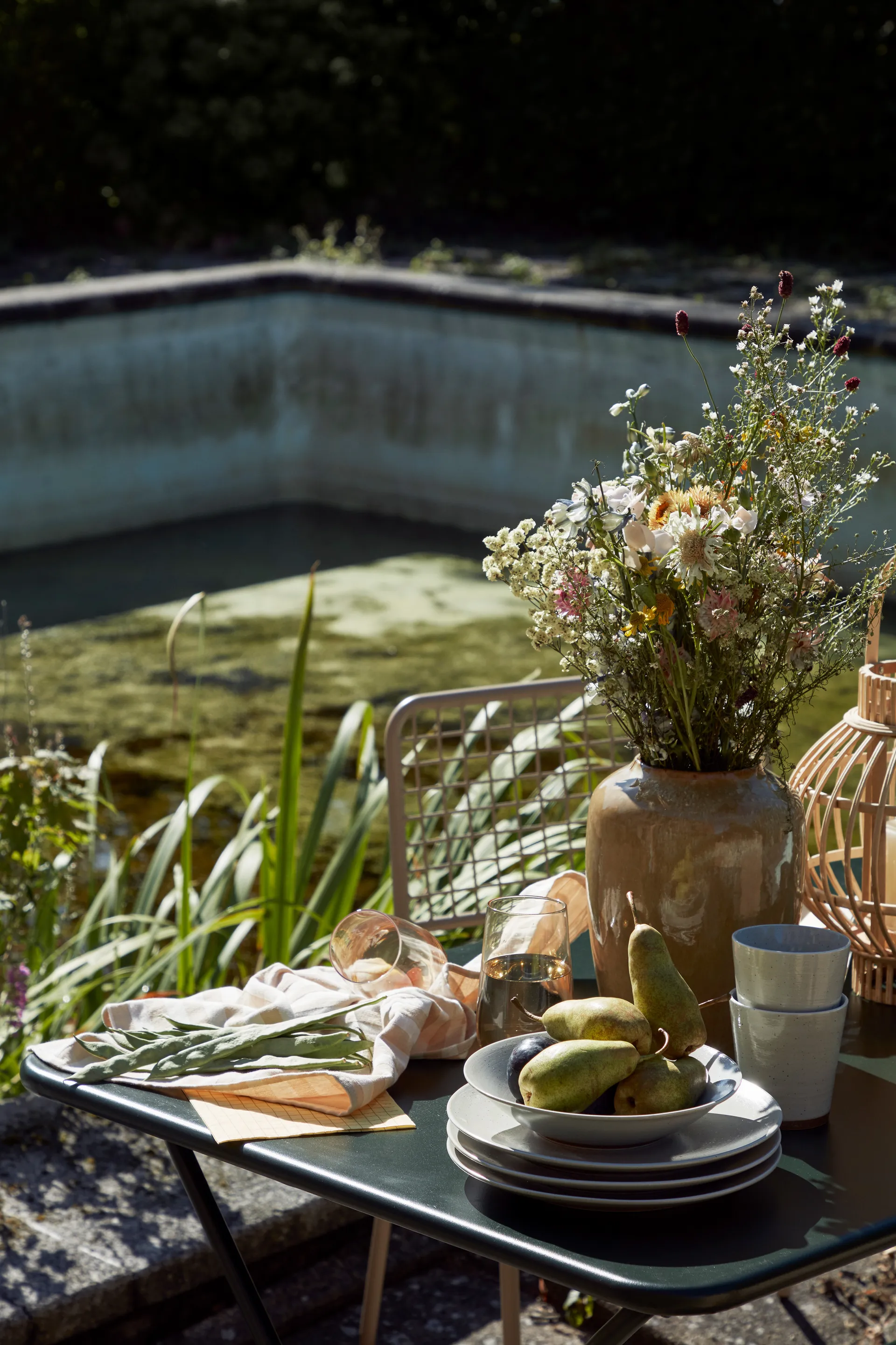 Talerz matowy Grød Ø26 cm, Piaskowy Broste Copenhagen