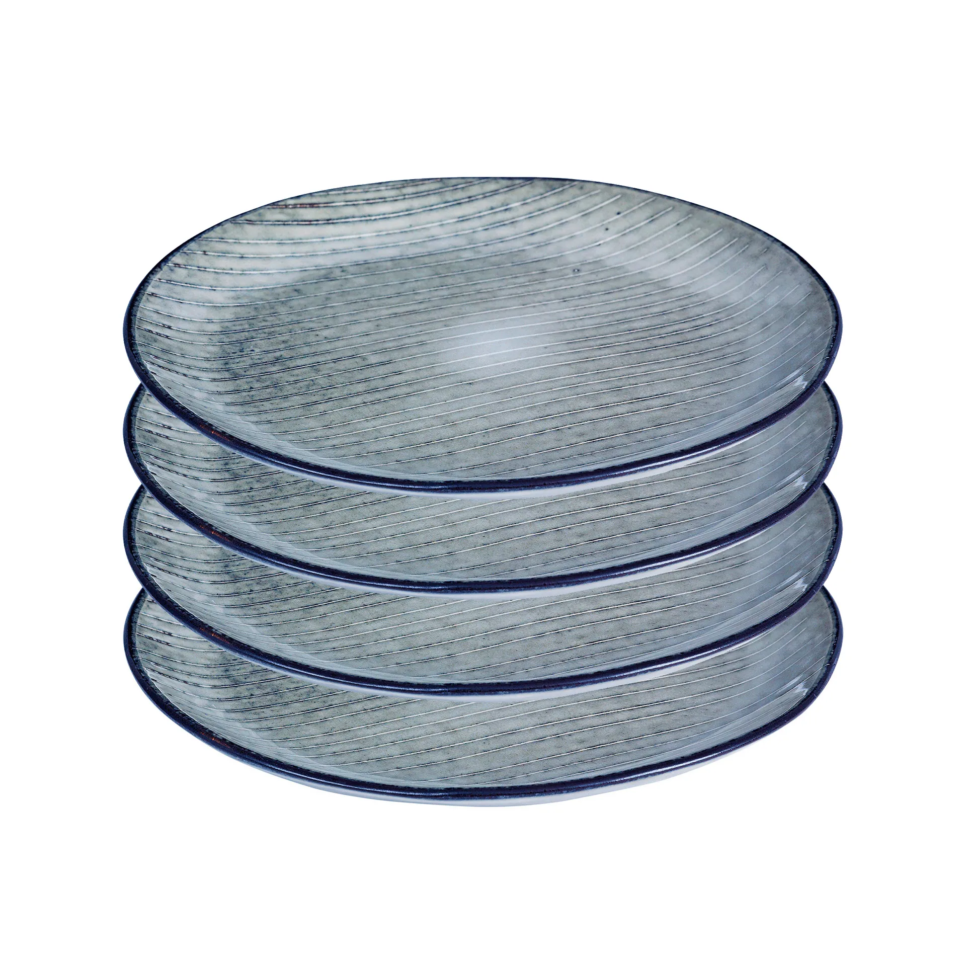 Talerz Nordic sea 4-pak Ø 20 cm Broste Copenhagen