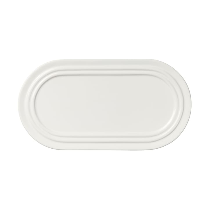 Talerz owalny Stevns 27,5 cm - Chalk white - Broste Copenhagen