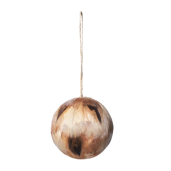 Tori bombka świąteczna - Natural dark brown - Broste Copenhagen