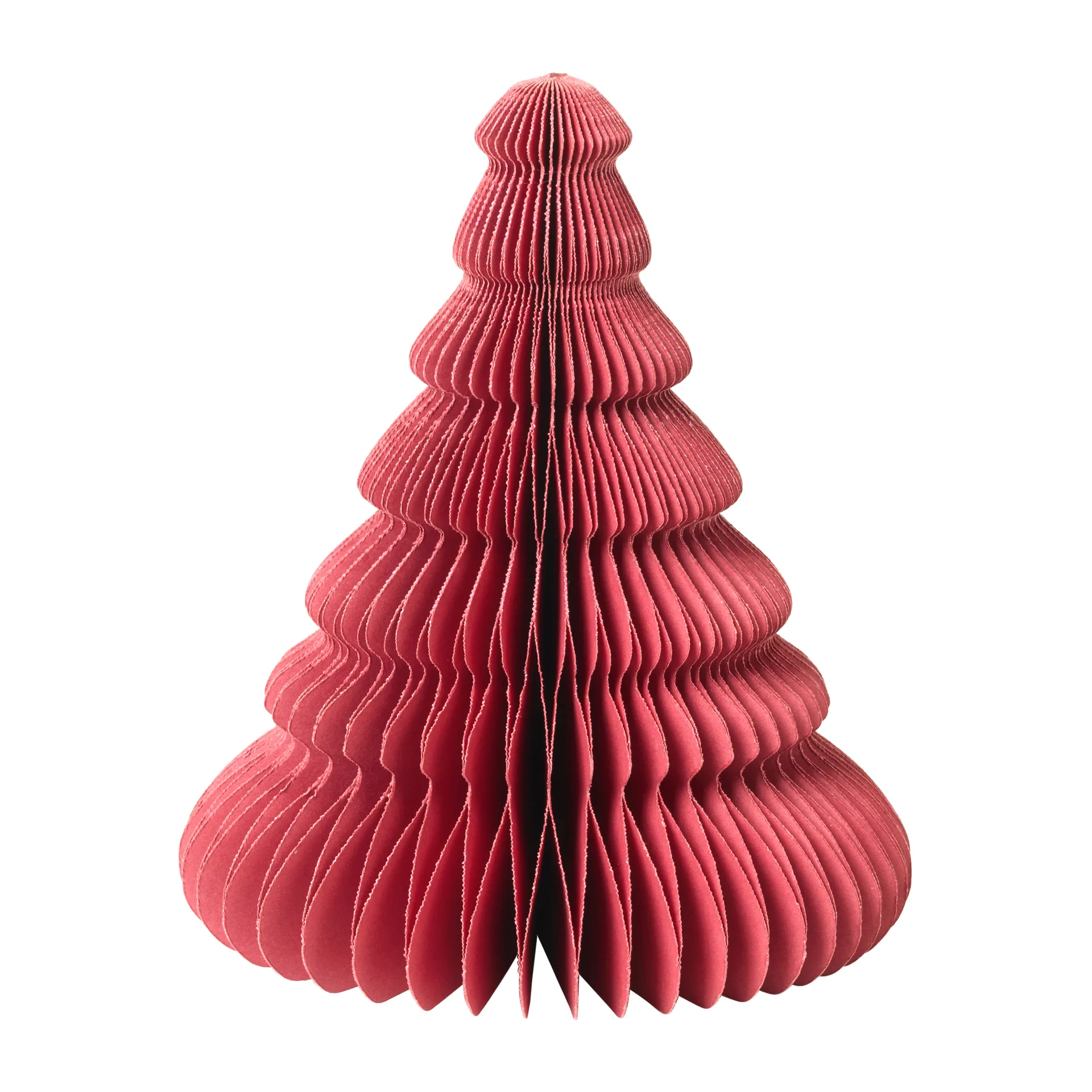 Tree choinka papierowa 15 cm, Pompeian red Broste Copenhagen
