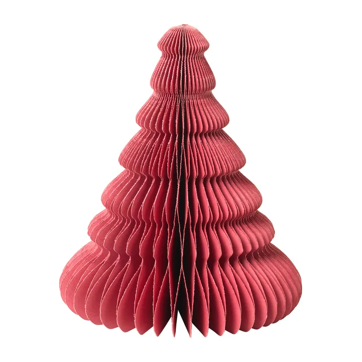 Tree choinka papierowa 15 cm - Pompeian red - Broste Copenhagen