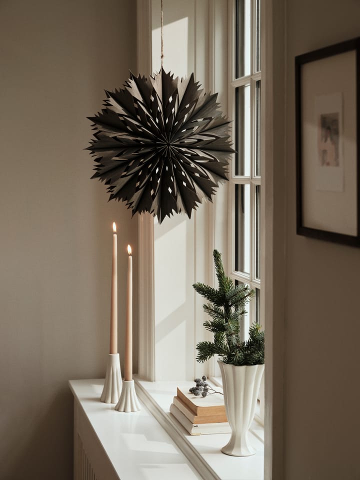 Venja gwiazda dekoracyjna M Ø40 cm, Fungi Grey Broste Copenhagen
