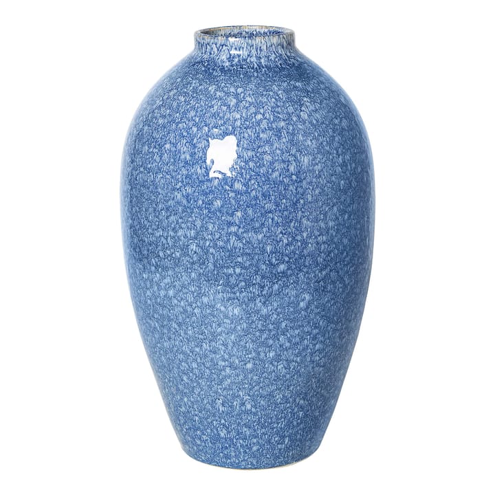 Wazon ceramiczny Ingrid 40 cm - Insignia blue-white - Broste Copenhagen