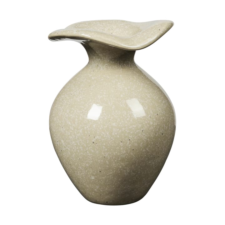 Wazon Florentina XS 14 cm - Beżowy - Broste Copenhagen