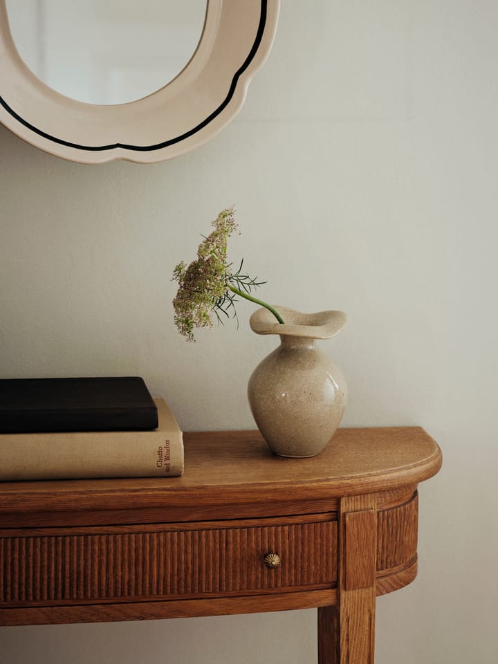 Wazon Florentina XS 14 cm, Beżowy Broste Copenhagen