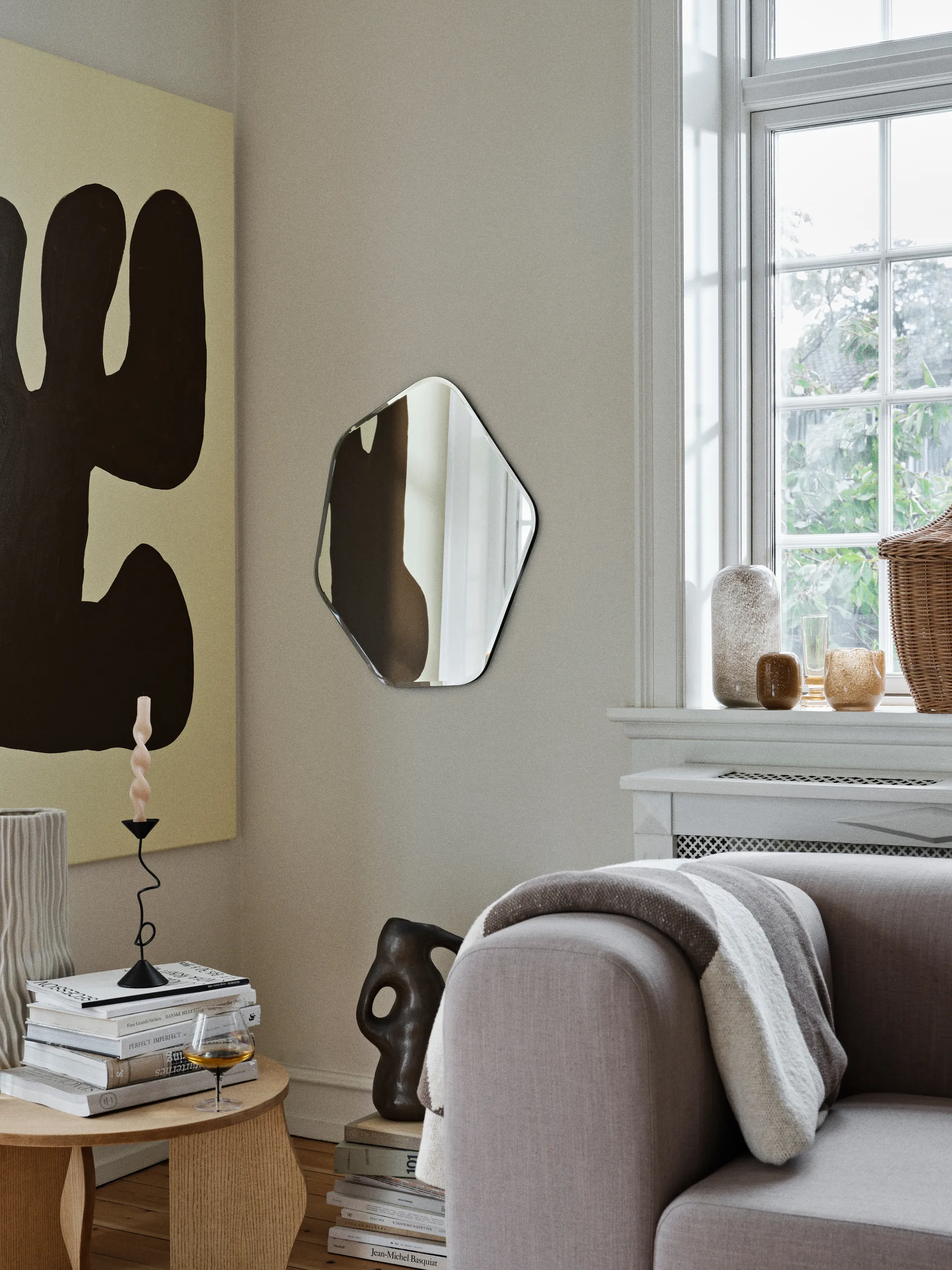 Wazon Isolde 35 cm, Antique brown Broste Copenhagen