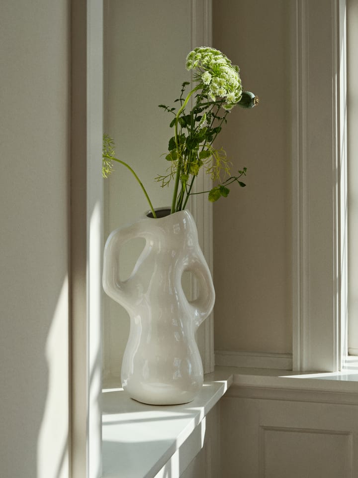 Wazon Isolde 35 cm, White Broste Copenhagen