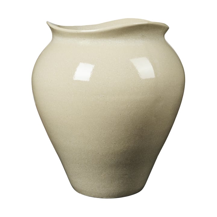 Wazon podłogowy Florentina XL 57 cm - Beżowy - Broste Copenhagen