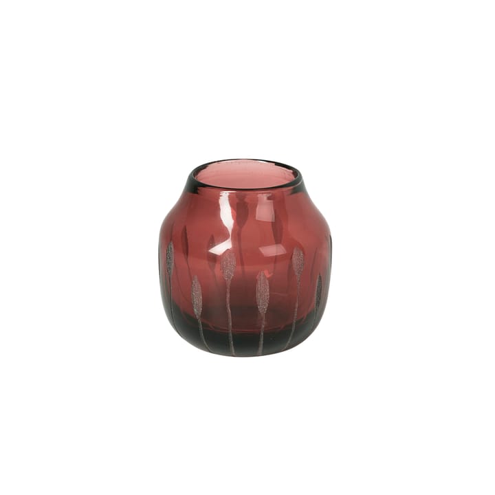 Wazon Shape 11 cm - Plum wine (czerwone) - Broste Copenhagen
